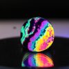Finished Piece of Fordite - Black Light - 23.09mm x 23.09mm x 14.76mm          (2679) - Image 6