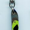 Fordite Keychain - 34.01mm x 10.68mm x 7.98mm          (2716) - Image 2