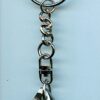 Fordite Keychain - 32.98mm x 30.26mm x 5.86mm          (2740) - Image 3