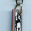 Fordite Keychain - 37.49mm x 14.79mm x 4.52mm          (2742) - Image 2