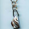 Fordite Keychain - 27.84mm x 13.28mm x 10.55mm          (2761) - Image 2