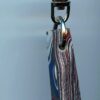 Fordite Keychain - 49.77mm x 26.63mm x 3.43mm          (2763) - Image 3