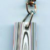 Fordite Keychain - 28.52mm x 17.78mm x 5.19mm          (2768) - Image 2