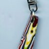 Fordite Keychain - 35.42mm x 13.03mm x 6.92mm          (2770) - Image 2
