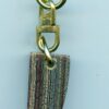 Fordite Keychain - Corvette Fordite - 24.1mm x 14.79mm x 11.05mm          (2774) - Image 4