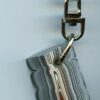 Fordite Keychain - 28.24mm x 20.04mm x 6.84mm          (2779) - Image 2