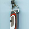 Fordite Keychain - 30.97mm x 12.91mm x 9.03mm          (2782) - Image 2