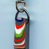 Fordite Keychain - 30.97mm x 12.91mm x 9.03mm          (2782) - Image 3