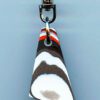Fordite Keychain - 34.26mm x 21.19mm x 6.45mm          (2784) - Image 2