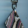 Fordite Keychain - 27.76mm x 21.87mm x 6.63mm          (2796)