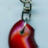 Fordite Keychain - 25.03mm x 22.78mm x 9.46mm          (2799) - Image 2