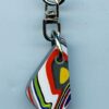 Fordite Keychain - 28.75mm x 18.99mm x 8.06mm          (2810)