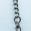 Fordite Keychain - Corvette Fordite - 27.63mm x 15.12mm x 7.35mm          (2819) - Image 4