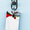 Fordite Keychain - 35.06mm x 17.92mm x 5.74mm          (2831) - Image 2