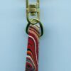 Fordite Keychain - Corvette Fordite - 29.9mm x 15.81mm x 7.52mm          (2832) - Image 4