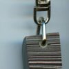 Fordite Keychain - 27.82mm x 16.12mm x 8.5mm          (2854)