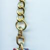 Fordite Keychain - Corvette Fordite - 36.02mm x 15.75mm x 3.58mm          (2866) - Image 3
