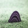 Finished Piece of Fordite - 24.86mm x 20.9mm x 10.16mm          (2872)