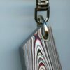 Fordite Keychain - 31.6mm x 18.48mm x 6.4mm          (2897)