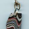 Fordite Keychain - 30mm x 20.49mm x 6.73mm          (2905) - Image 4