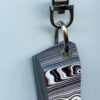 Fordite Keychain - 31.58mm x 16.07mm x 10.62mm          (2907) - Image 2