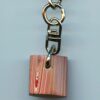 Fordite Keychain - Fire Truck - 20.14mm x 19.82mm x 9.23mm          (2909) - Image 4