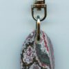 Fordite Keychain - 31.75mm x 19.09mm x 4.31mm          (2912)