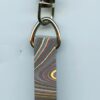 Fordite Keychain - Corvette Fordite - 30.8mm x 9.83mm x 8.88mm          (2933) - Image 2