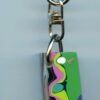 Fordite Keychain - Premium Fordite - 26.56mm x 18.65mm x 12.35mm          (2947) - Image 4