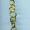 Fordite Keychain - Premium Fordite - 35.19mm x 11.22mm x 8.39mm          (2951) - Image 5