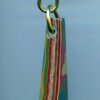 Fordite Keychain - Premium Fordite - 35.19mm x 11.22mm x 8.39mm          (2951) - Image 3