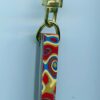Fordite Keychain - Premium Fordite - 32.15mm x 16.96mm x 6.7mm          (2966) - Image 4
