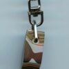 Fordite Keychain - Military Fordite - 28.78mm x 10.97mm x 10.69mm          (2970) - Image 2