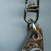 Fordite Keychain - Military Fordite - 24.68mm x 14.49mm x 8.35mm          (2971) - Image 2