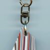 Fordite Keychain - 28.58mm x 22.18mm x 9.34mm          (2996)