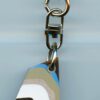 Fordite Keychain - 28.58mm x 22.18mm x 9.34mm          (2996) - Image 2