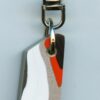 Fordite Keychain - 37.5mm x 14.57mm x 7.7mm          (3003) - Image 2