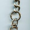 Fordite Keychain - Corvette Fordite - 31.88mm x 10.34mm x 7.07mm          (3006) - Image 3