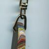 Fordite Keychain - Corvette Fordite - 31.88mm x 10.34mm x 7.07mm          (3006) - Image 2