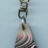 Fordite Keychain - 27.86mm x 21.91mm x 11.19mm          (3007) - Image 2