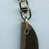 Fordite Keychain - 33.37mm x 15.25mm x 4.81mm          (3009) - Image 2