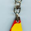 Fordite Keychain - 30.16mm x 21.53mm x 4.72mm          (3047) - Image 2