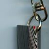 Fordite Keychain - 25.22mm x 14.95mm x 10.74mm          (3050) - Image 2
