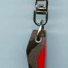 Fordite Keychain - 29.95mm x 11.43mm x 7.36mm          (3053)
