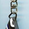 Fordite Keychain - 19.95mm x 17.57mm x 6.95mm          (3063) - Image 2