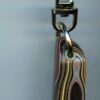 Fordite Keychain - Military Fordite - 24.14mm x 11.36mm x 10.08mm          (3067) - Image 2