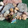 Finished Piece of Fordite -  Premium Fordite - 34.78mm x 33.5mm x 19mm          (3081) - Image 2