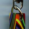 Fordite Keychain - Premium Fordite - 20.91mm x 11.2mm x 7.91mm          (3091)