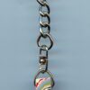 Fordite Keychain - Premium Fordite - 42.8mm x 10.34mm x 9.59mm          (3097) - Image 6