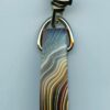Fordite Keychain - Military Fordite - 37.42mm x 13.19mm x 9.49mm          (3108) - Image 2